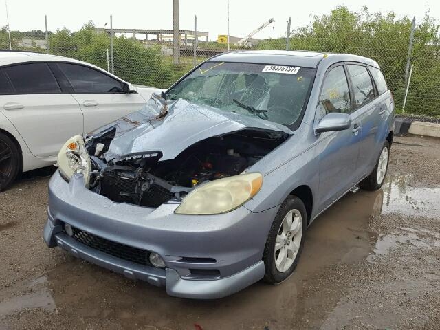 2T1LR38E34C258321 - 2004 TOYOTA COROLLA MA BLUE photo 2