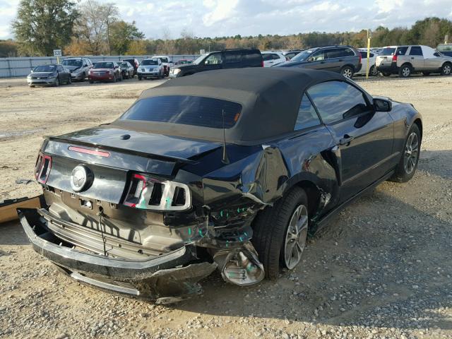 1ZVBP8EM5E5240876 - 2014 FORD MUSTANG BLACK photo 4