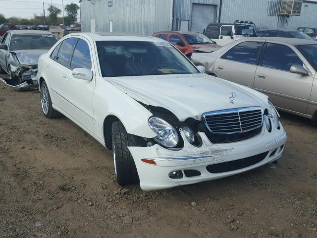 WDBUF26J36A894007 - 2006 MERCEDES-BENZ E 320 CDI WHITE photo 1