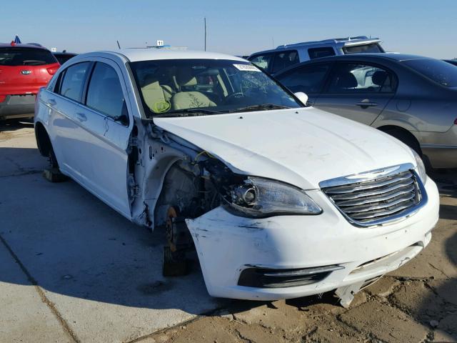 1C3BC4FB0BN547599 - 2011 CHRYSLER 200 LX WHITE photo 1