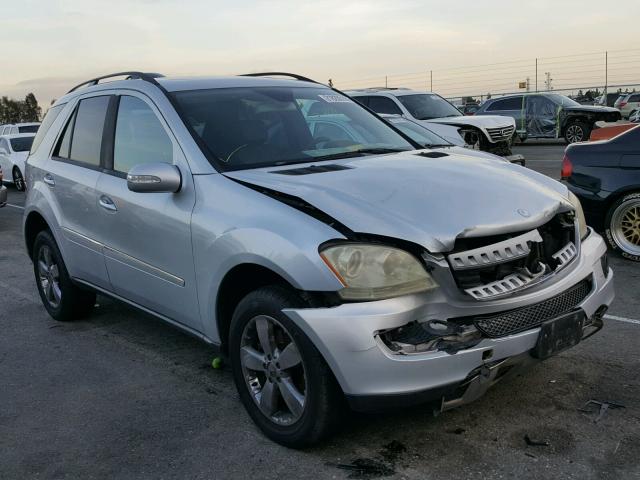 4JGBB75E56A147722 - 2006 MERCEDES-BENZ ML 500 SILVER photo 1