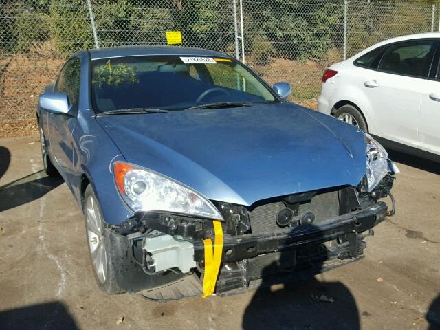 KMHHT6KD9CU070747 - 2012 HYUNDAI GENESIS CO BLUE photo 1