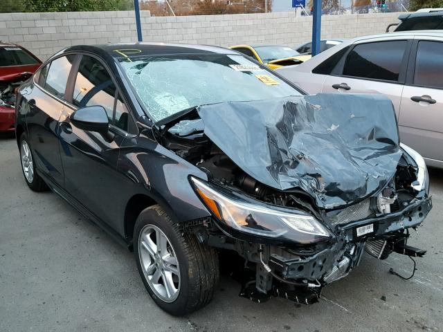 1G1BE5SM5H7220835 - 2017 CHEVROLET CRUZE LT GRAY photo 1