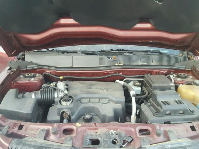 2CNDL13F676108411 - 2007 CHEVROLET EQUINOX LS BURGUNDY photo 7