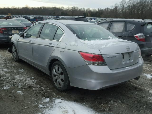 1HGCP26709A080286 - 2009 HONDA ACCORD EX SILVER photo 3