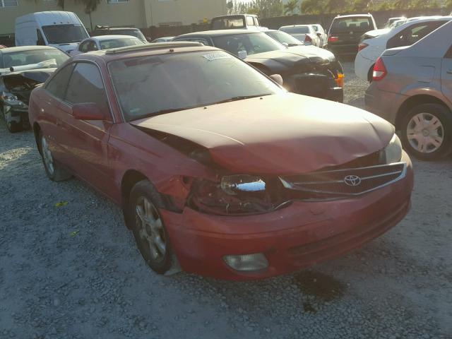 2T1CF22P4XC108106 - 1999 TOYOTA CAMRY SOLA RED photo 1