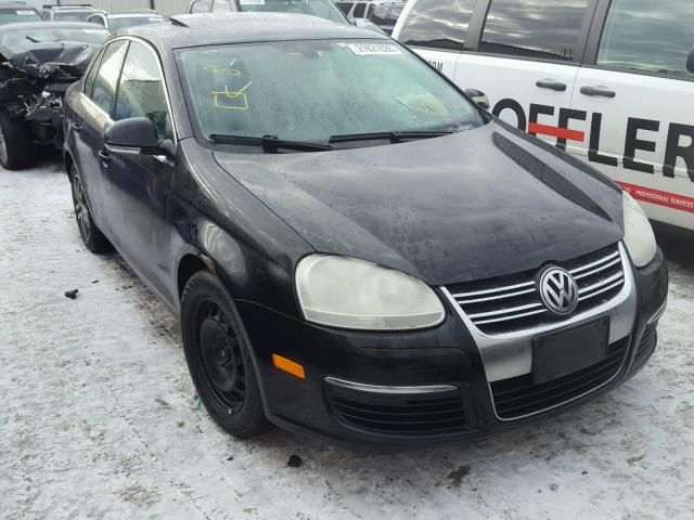 3VWSF71K15M619207 - 2005 VOLKSWAGEN NEW JETTA BLACK photo 1