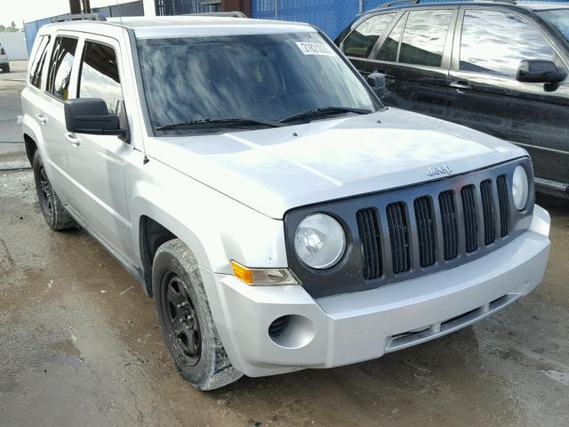 1J4NT2GB2AD659671 - 2010 JEEP PATRIOT SP SILVER photo 1