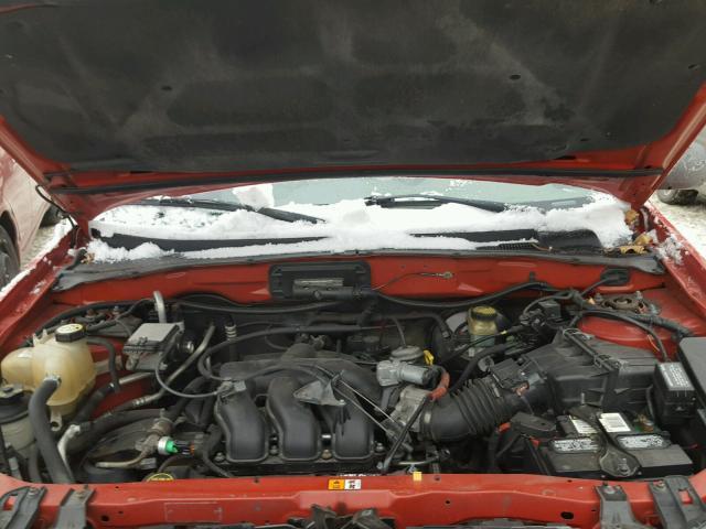 1FMYU03192KC83898 - 2002 FORD ESCAPE XLT RED photo 7