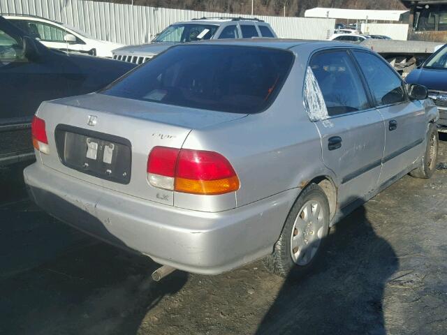 2HGEJ6674WH568980 - 1998 HONDA CIVIC LX GRAY photo 4