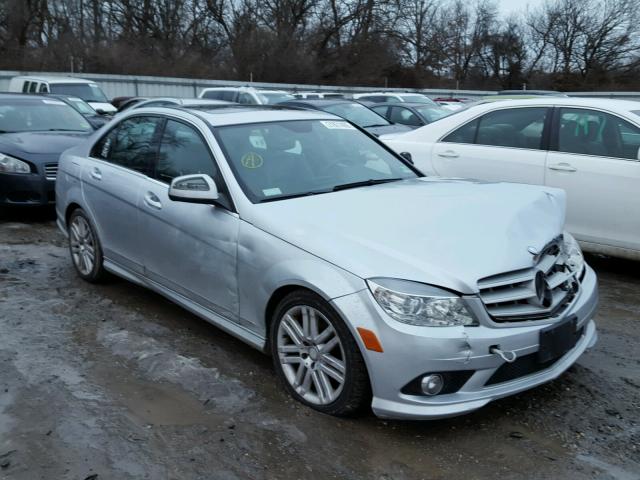 WDDGF81X48F185580 - 2008 MERCEDES-BENZ C 300 4MAT SILVER photo 1