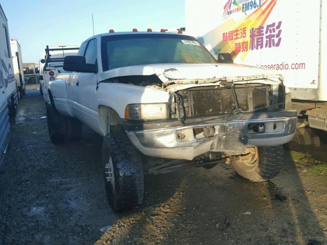 1B7MF3365WJ198269 - 1998 DODGE RAM 3500 WHITE photo 1