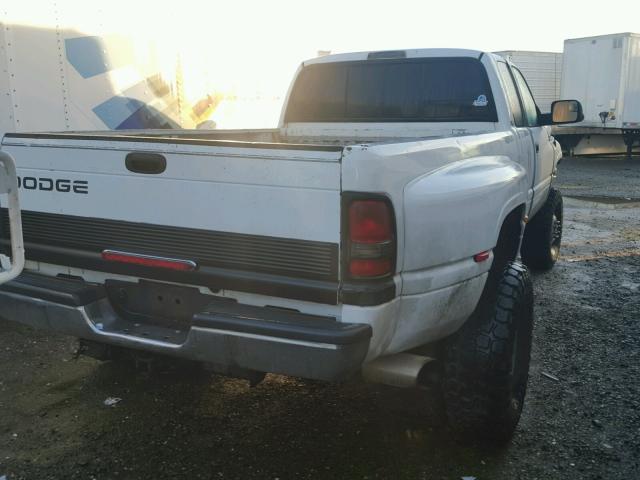 1B7MF3365WJ198269 - 1998 DODGE RAM 3500 WHITE photo 4