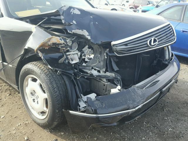 JTHBN30F520082356 - 2002 LEXUS LS 430 BLACK photo 9