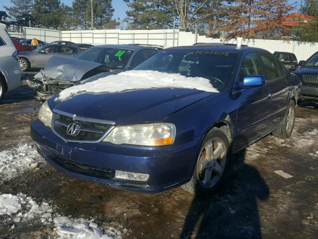 19UUA56813A018502 - 2003 ACURA 3.2TL TYPE BLUE photo 2