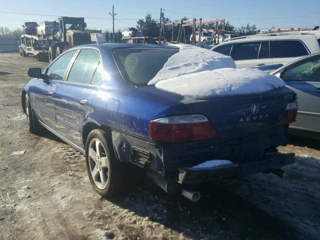 19UUA56813A018502 - 2003 ACURA 3.2TL TYPE BLUE photo 3