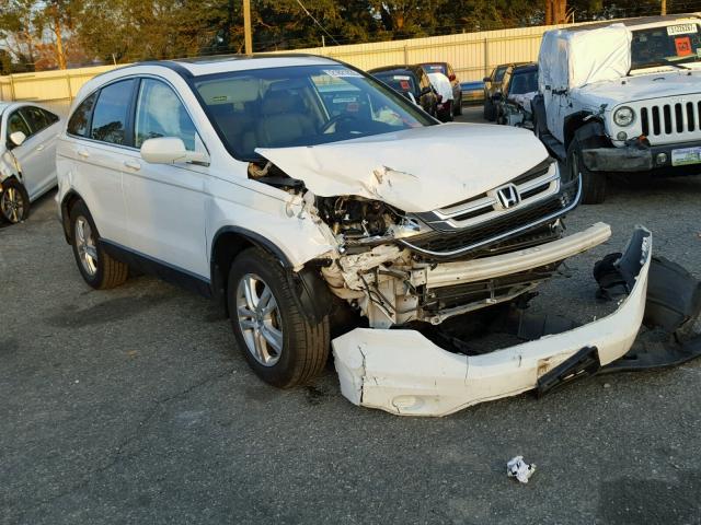 5J6RE3H74BL014510 - 2011 HONDA CR-V EXL WHITE photo 1