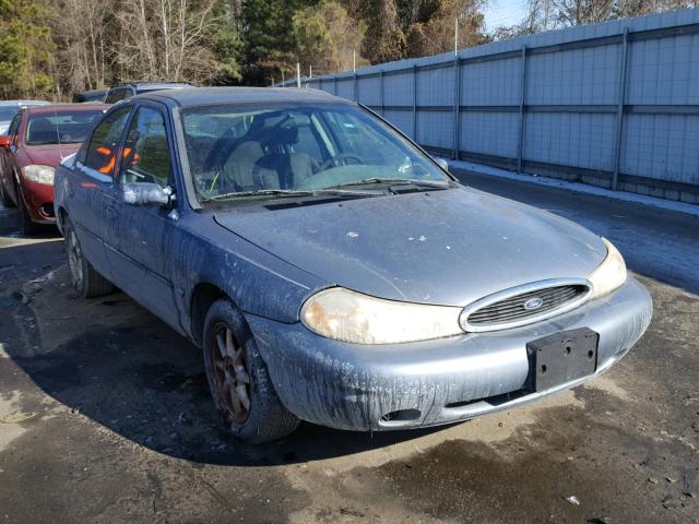 1FAFP663XXK186290 - 1999 FORD CONTOUR SE BLUE photo 1