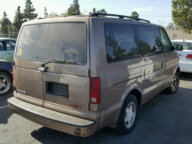 1GKDM19W0YB532811 - 2000 GMC SAFARI XT BROWN photo 4