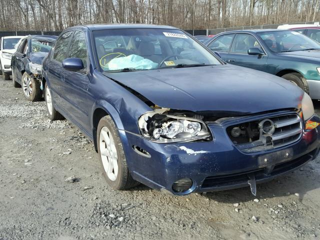 JN1DA31D73T511874 - 2003 NISSAN MAXIMA GLE BLUE photo 1