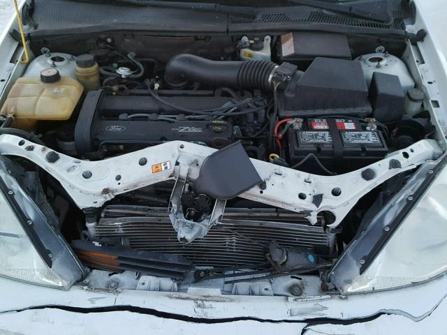 1FAFP34362W128180 - 2002 FORD FOCUS SE WHITE photo 7