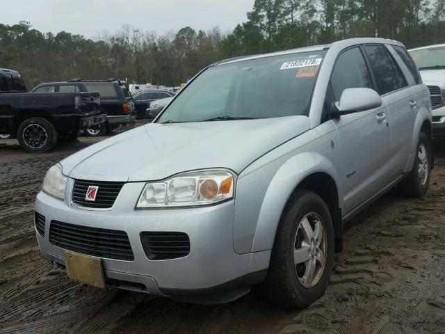 5GZCZ33Z87S863365 - 2007 SATURN VUE HYBRID SILVER photo 2