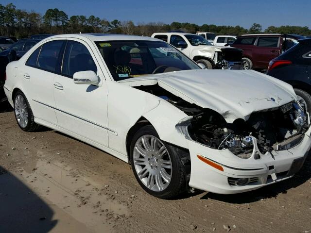 WDBUF56XX7B158604 - 2007 MERCEDES-BENZ E 350 WHITE photo 1