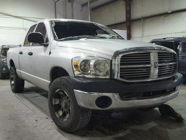 1D7HU18N48J231394 - 2008 DODGE RAM 1500 S SILVER photo 1