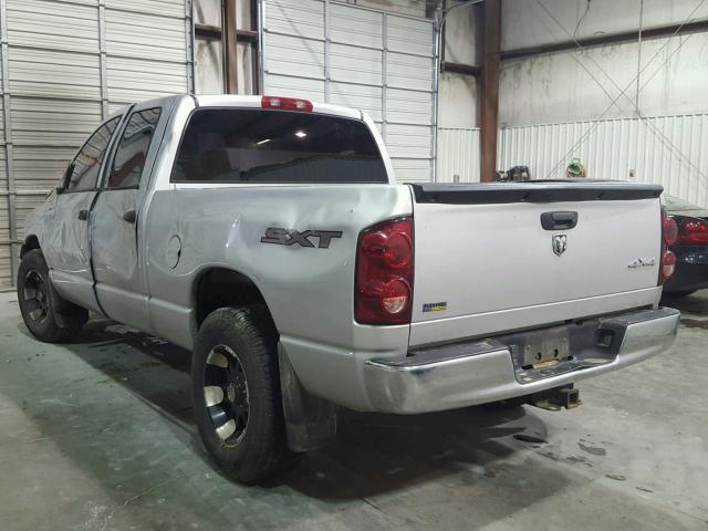 1D7HU18N48J231394 - 2008 DODGE RAM 1500 S SILVER photo 3