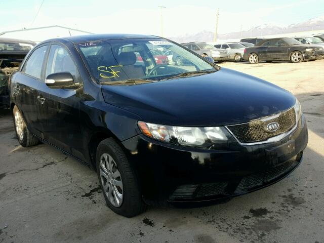 KNAFU4A2XA5823879 - 2010 KIA FORTE EX BLACK photo 1