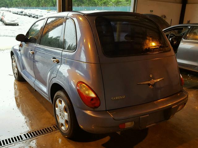 3A4FY48BX7T545145 - 2007 CHRYSLER PT CRUISER BLUE photo 3