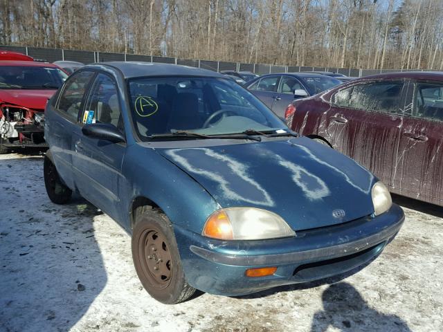 2C1MR5290V6725495 - 1997 GEO METRO LSI GREEN photo 1