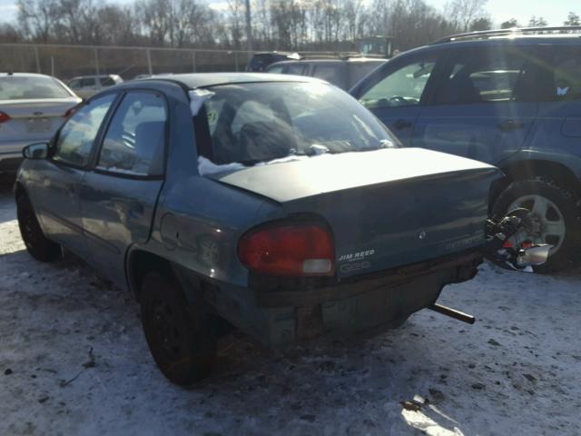 2C1MR5290V6725495 - 1997 GEO METRO LSI GREEN photo 3