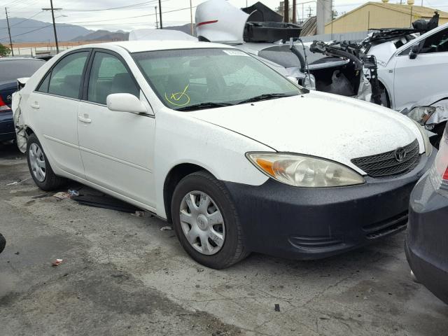 4T1BE32K93U241879 - 2003 TOYOTA CAMRY LE WHITE photo 1