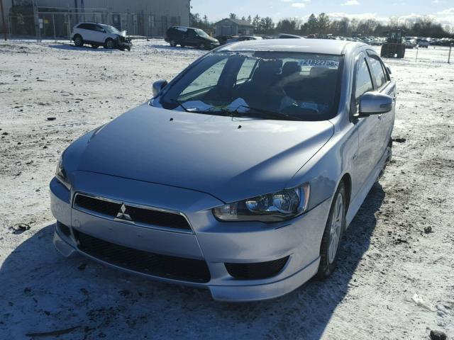 JA32U2FU2FU009852 - 2015 MITSUBISHI LANCER ES SILVER photo 2