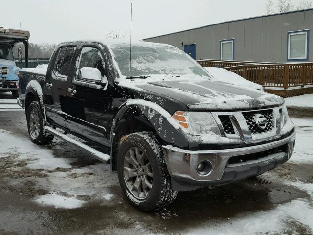 1N6AD0EV0EN746050 - 2014 NISSAN FRONTIER S BLACK photo 1