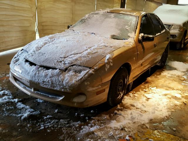 1G2JB5243Y7223135 - 2000 PONTIAC SUNFIRE SE GOLD photo 2