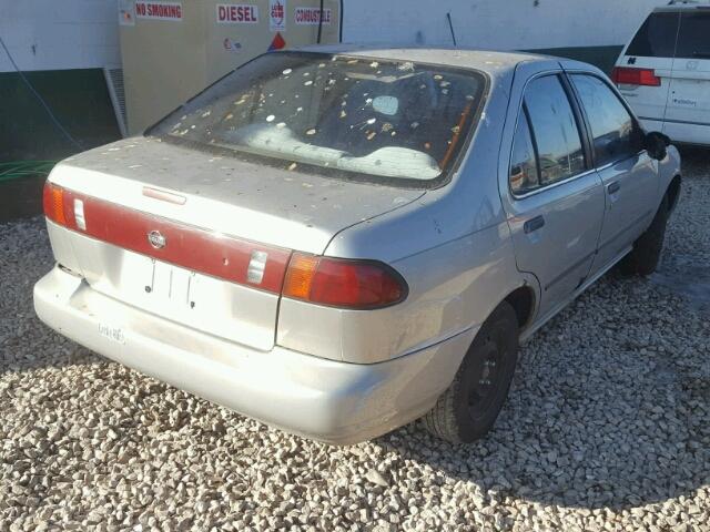 1N4AB41D4TC771061 - 1996 NISSAN SENTRA E SILVER photo 4