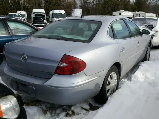2G4WC582161290780 - 2006 BUICK LACROSSE C BLUE photo 4