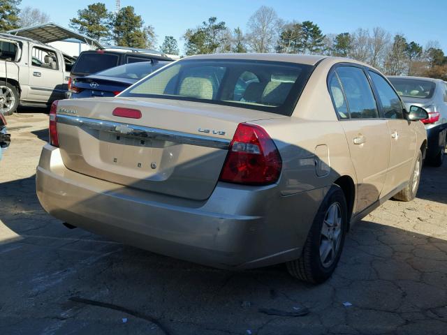 1G1ZT54824F114072 - 2004 CHEVROLET MALIBU LS TAN photo 4