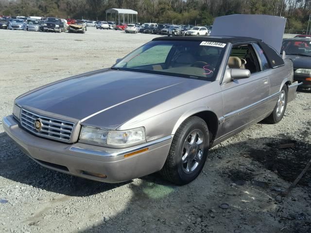 1G6EL12YXTU606797 - 1996 CADILLAC ELDORADO CHARCOAL photo 2