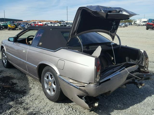 1G6EL12YXTU606797 - 1996 CADILLAC ELDORADO CHARCOAL photo 3