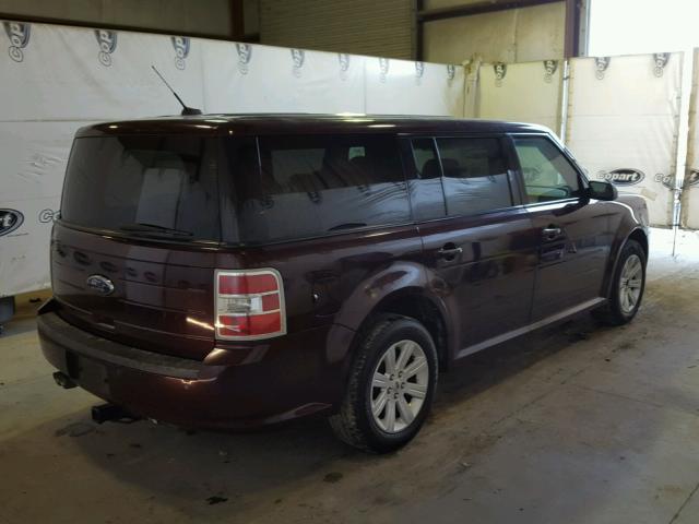 2FMGK5BC6BBD15914 - 2011 FORD FLEX SE PURPLE photo 4