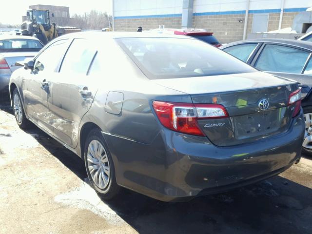 4T4BF1FK6CR249620 - 2012 TOYOTA CAMRY BASE SILVER photo 3