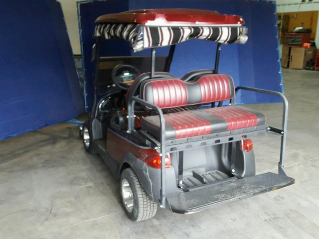 7M1515281184 - 2015 CLUB GOLF CART RED photo 3