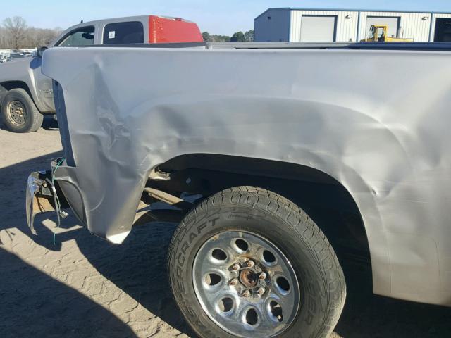 2GTEC19C381333776 - 2008 GMC SIERRA C15 SILVER photo 9