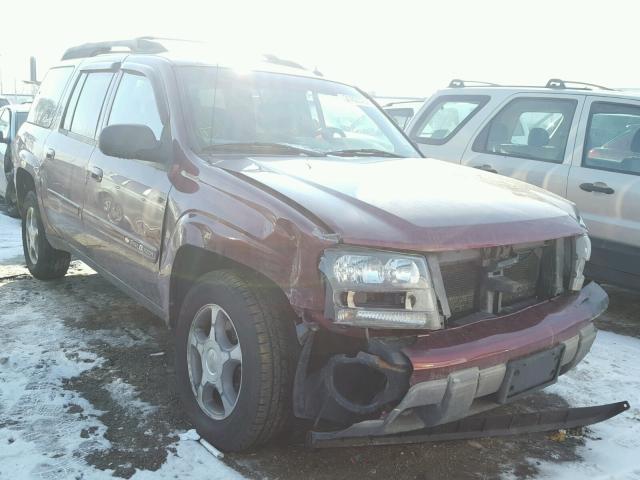 1GNET16S646169316 - 2004 CHEVROLET TRAILBLAZE MAROON photo 1