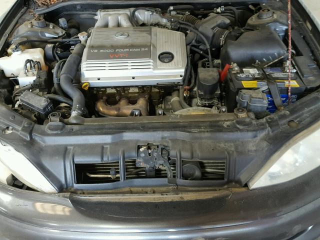 JT8BF28G010302652 - 2001 LEXUS ES 300 GRAY photo 7