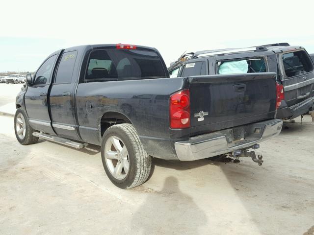 1D7HA18268S598726 - 2008 DODGE RAM 1500 S BLACK photo 3