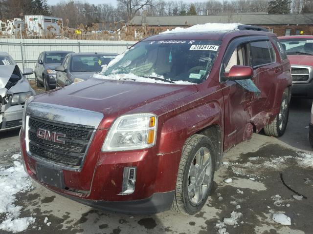 2CTFLTE58B6339501 - 2011 GMC TERRAIN SL RED photo 2